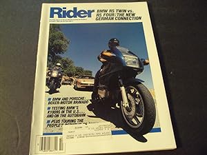 Seller image for Rider Oct 1984 BMW RS Twin vs The New German Connection for sale by Joseph M Zunno