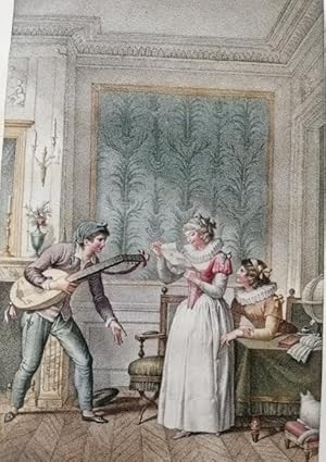 Galatée roman pastoral imité de Cervantès (illustrated by Nicolas Monsiau)
