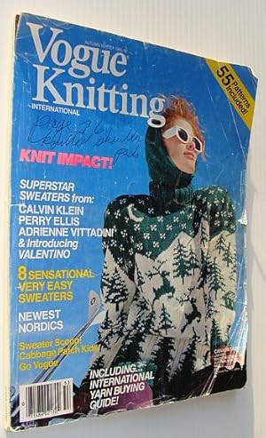 Vogue Knitting Internationa Magazine: Autumn/Winter 1985/1986