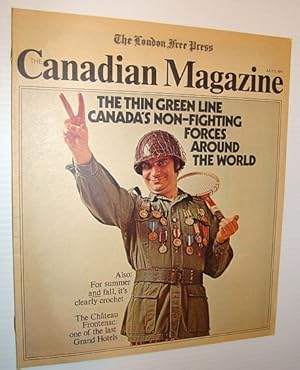 Bild des Verkufers fr Canadian Magazine, July 3, 1971 - Saskatchewan's George Reed zum Verkauf von RareNonFiction, IOBA