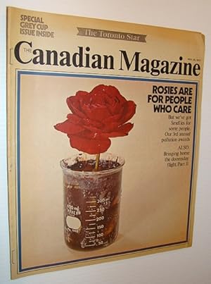 Bild des Verkufers fr Canadian Magazine, December 16, 1972 - Cartoonist Paul Szeb zum Verkauf von RareNonFiction, IOBA