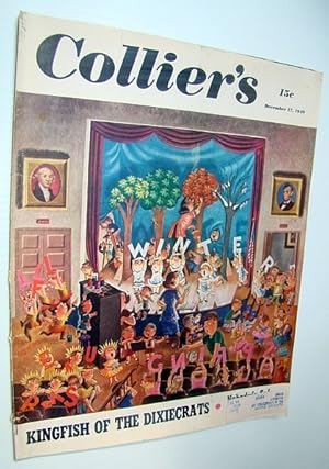 Bild des Verkufers fr Collier's - The National Weekly Magazine, December 17, 1949 - Terror in Philadelphia zum Verkauf von RareNonFiction, IOBA
