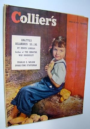Bild des Verkufers fr Collier's Magazine, April 10, 1948 - Charles E. Wilson of General Electris / New Obesity Theory zum Verkauf von RareNonFiction, IOBA