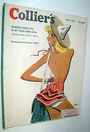 Seller image for Collier's Magazine, June 26, 1948 - The Secret Papers of Harry L. Hopkins for sale by RareNonFiction, IOBA