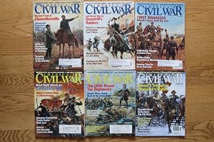 AMERICA'S CIVIL WAR MAGAZINE (6 ISSUES, YEAR 1999) January, March, May, July, September, November...