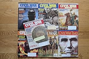 CIVIL WAR TIMES ILLUSTRATED & AMERICA'S CIVIL WAR MAGAZINE (7 ISSUES, YEAR 1995) January/february...