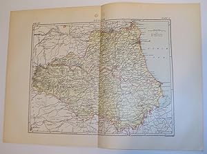 Seller image for 1902 Map of Durham, England for sale by RareNonFiction, IOBA