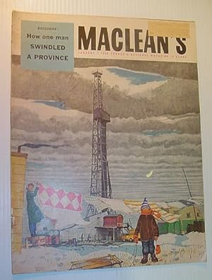 Maclean's Magazine, 7 January 1956: Corruption in Newfoundland