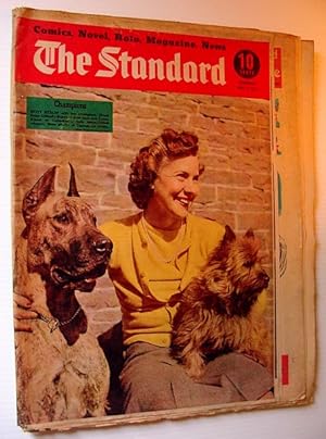 Bild des Verkufers fr The Standard, 31 May 1947 - Weekly Montreal Pictorial Newspaper - Cover Photo of Betty Hyslop and Her Champion Dogs zum Verkauf von RareNonFiction, IOBA