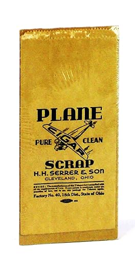 Seller image for Plane Cigar Brand Cigar Scrap / Cuttings Bag for sale by RareNonFiction, IOBA