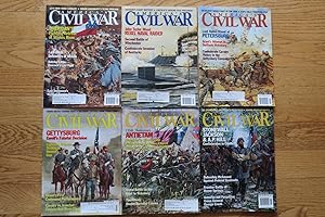 AMERICA'S CIVIL WAR MAGAZINE (6 ISSUES, YEAR 1997) January, March, May, July, September, November...
