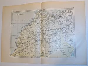 Map of Morocco - Circa 1902