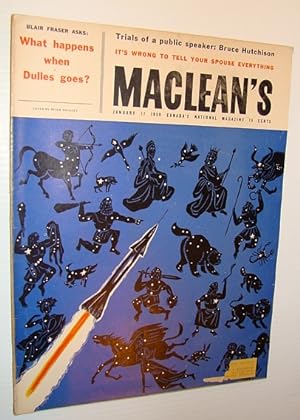 Seller image for Maclean's - Canada's National Magazine, January 17, 1959: War on Vice in London for sale by RareNonFiction, IOBA