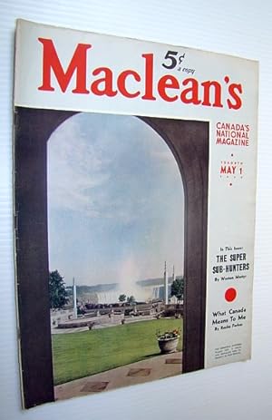 Seller image for Maclean's - Canada's National Magazine, 1 May, 1940 - Frank Lucas and His Model Airplane Factory in Toronto for sale by RareNonFiction, IOBA