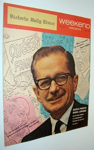 Weekend Magazine, Vol. 18, No. 10 - March 9, 1968 - Quebec Premier Daniel Johnson Cover Photo / E...