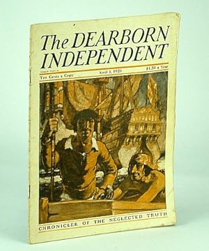 Image du vendeur pour The Dearborn Independent, Chronicler of the Neglected Truth, April (Apr.) 3, 1926 - Will Palestine Ever Pay Its Board? mis en vente par RareNonFiction, IOBA