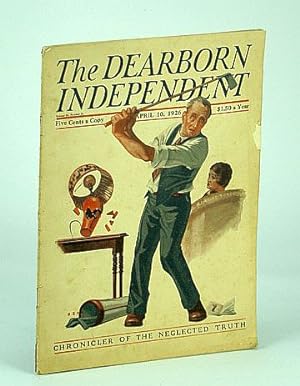 Bild des Verkufers fr The Dearborn Independent - Chronicler of the Neglected Truth, April (Apr.) 10, 1926 - Open-Door Immigration? zum Verkauf von RareNonFiction, IOBA