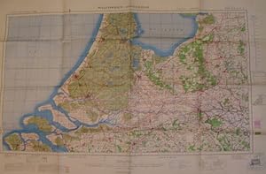 British World War II Map of Walcheren-Amsterdam