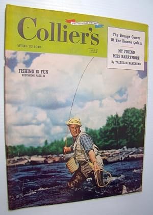 Seller image for Collier's - The National Weekly Magazine, April 23, 1949 - The Dionne Quints for sale by RareNonFiction, IOBA