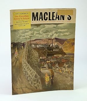 Image du vendeur pour Maclean's - Canada's National Magazine, May 26, 1956 - Barbara Chilcott / The World's Biggest Fire Department mis en vente par RareNonFiction, IOBA