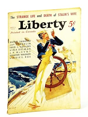 Seller image for Liberty Magazine, September (Sept.) 9, 1933, Vol. 10, No. 36: The Strange Life and Death of Stalin's Wife for sale by RareNonFiction, IOBA