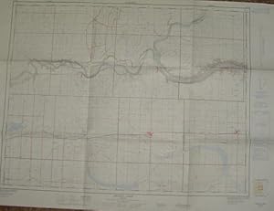 Map of Grassy Lake, Alberta, West of Fourth Meridian, Scale 1:50,000