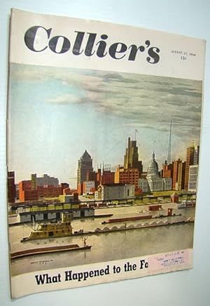 Immagine del venditore per Collier's, The National Weekly Magazine, August 27, 1949 - Chester Bowles / Jerry Wald venduto da RareNonFiction, IOBA