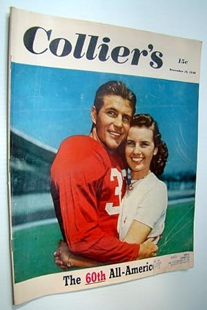 Imagen del vendedor de Collier's - The National Weekly Magazine, December 10, 1949 - SMU Quarterback Doak Walker Cover Photo a la venta por RareNonFiction, IOBA