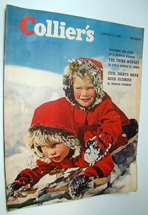 Seller image for Collier's Magazine, January 17, 1948 - Finland in Russia's Shadow / Fraternal Order of Eagles for sale by RareNonFiction, IOBA