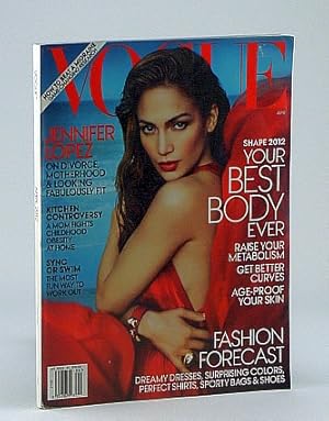 Seller image for Vogue (US), April 2012 - Jennifer Lopez Cover for sale by RareNonFiction, IOBA