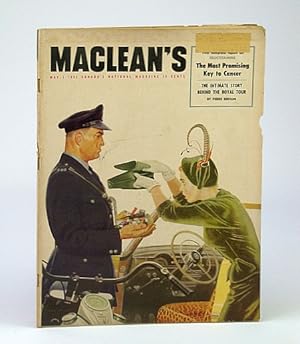 Bild des Verkufers fr Maclean's, Canada's National Magazine, May 1, 1953 - Is Glucosamine the Key to Cancer? / Malenkov / Cyrus Eaton zum Verkauf von RareNonFiction, IOBA