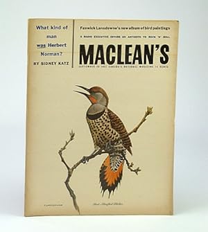 Seller image for Maclean's - Canada's National Magazine, September (Sept.) 28, 1957 - Herbert Norman / Seven Sets of Twins!/ Joseph Tucker / John Pratt M.P. for sale by RareNonFiction, IOBA