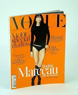 Vogue (Paris) Magazine, No. 947, Mai, 2014 - Sophie Marceau Cover Photo