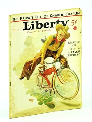 Liberty Magazine, July 29, 1933, Vol. 10, No. 30: The Private Life of Charlie Chaplin