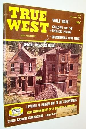 Imagen del vendedor de True West Magazine: December 1972 - Special Treasure Issue a la venta por RareNonFiction, IOBA