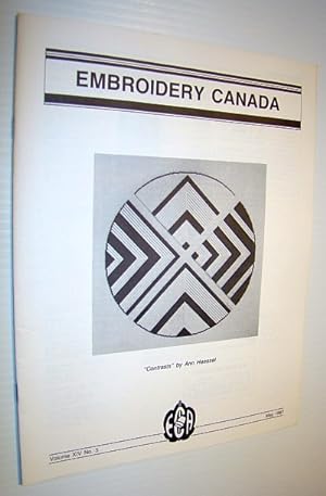 Seller image for Embroidery Canada Magazine, May 1987 - 19th Century Needleworkers for sale by RareNonFiction, IOBA