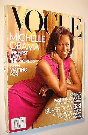 Vogue Magazine (US), March 2009 - Michelle Obama Cover