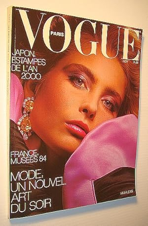 Vogue (Paris) Magazine, Novembre 1984 - No. 651 - Kim Alexis Cover Photo