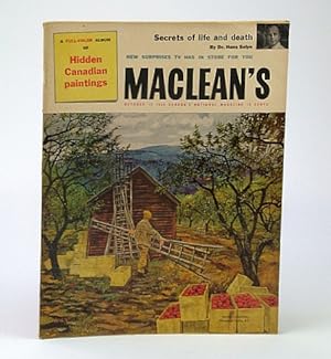 Maclean's - Canada's National Magazine, October (Oct.) 13, 1956: Annacis Island - Industrial Colo...