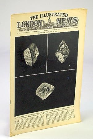 Bild des Verkufers fr The Illustrated London News, January (Jan.) 26, 1946: Cover Photo of the Largest Diamond Ever Found zum Verkauf von RareNonFiction, IOBA