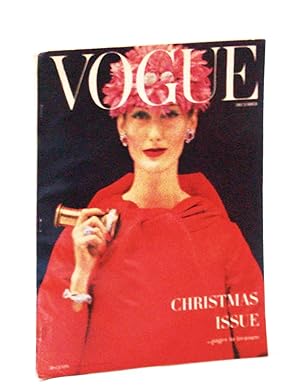 Seller image for Vogue (American) Magazine, December (Dec.) 1955 - Christmas Issue for sale by RareNonFiction, IOBA