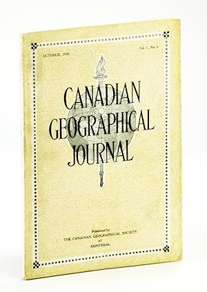 Canadian Geographical Journal, October [Oct.] 1930, Vol. I, No. 6 - The Story of the R-100 Airship