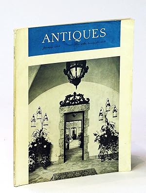 Seller image for Antiques [Magazine], January [Jan.] 1964, Vol. LXXXV, No. 1: Residence of H. Rodney Sharp / 18th Century Porcelain in Seattle for sale by RareNonFiction, IOBA