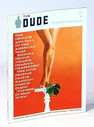Bild des Verkufers fr The Dude - The Magazine Devoted to Pleasure, November [Nov.] 1961, Volume 6, Number 2: Jackie Kannon zum Verkauf von RareNonFiction, IOBA