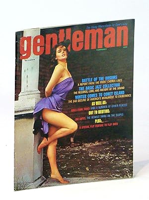 Seller image for Gentleman [Magazine] - The Young Man's Guide to Good Living, February [Feb.] 1963, Volume III, Number 4 - Sophie Dorn Cover Photo / Battle of the Bosoms for sale by RareNonFiction, IOBA