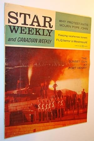 Bild des Verkufers fr Star Weekly and Canadian Weekly, 29 June 1963 zum Verkauf von RareNonFiction, IOBA