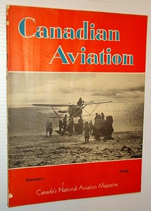 Bild des Verkufers fr Canadian Aviation, January 1938 - Canada's National Aviation Magazine: The Percival Q6 zum Verkauf von RareNonFiction, IOBA