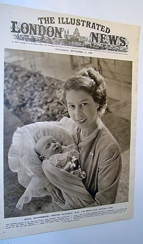 Imagen del vendedor de The Illustrated London News, September 23 1950 - Gorgeous Cover Photo of Princess Elizabeth with Month-old Princess Anne / Korean War Coverage a la venta por RareNonFiction, IOBA