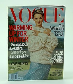 Vogue (US) Magazine, October (Oct.) 1999: The Winona Nobody Knows
