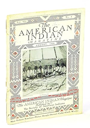 Bild des Verkufers fr The American Indian Magazine, August [Aug] 1920 - The United States Versus The American Indian zum Verkauf von RareNonFiction, IOBA